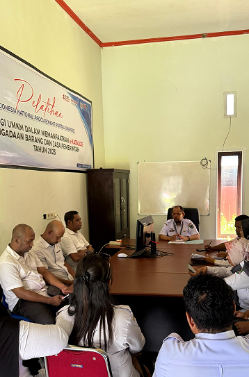 Jadwal seleksi penyedia barang dan jasa semester pertama